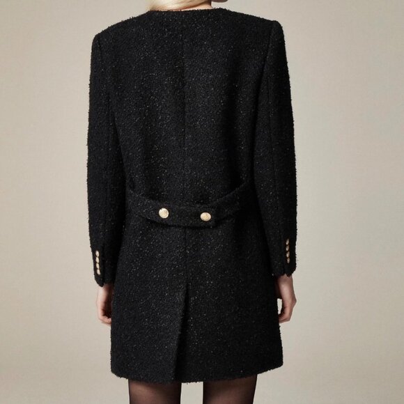 J Crew Textured Wool Blend Lady Coat size 0 - Picture 3 of 9